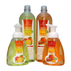 Jabón en espuma - Mango y cereza