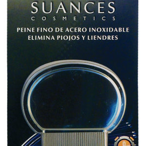 PEINE PARA PEDICULOSIS DE ACERO INOXIDABLE