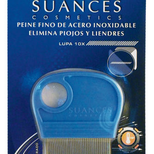 PEINE PARA PEDICULOSIS CON LUPA